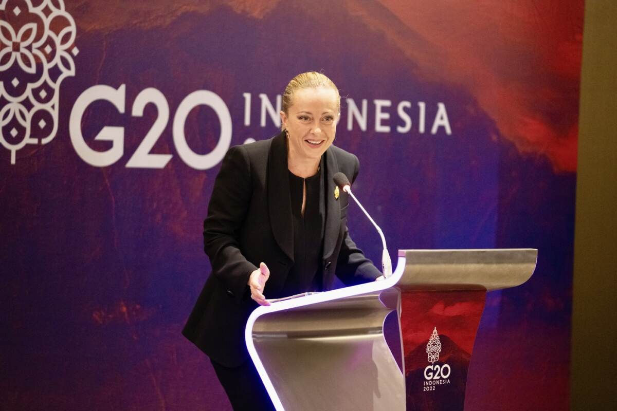 G20, Meloni: "Mia figlia a Bali? Io madre come ritengo" - LaPresse