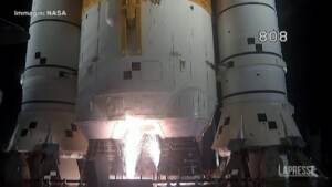 Nasa, razzo Artemis 1 lanciato verso la Luna