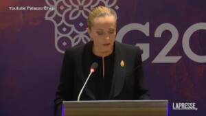 G20, Meloni: “Con Biden colloquio cordiale”