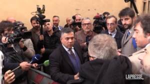 Castellino fermato a ingresso Camera: “Questa è la democrazia”