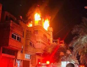 Medioriente, incendio a Gaza: almeno 21 morti