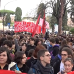 Roma, studenti in corteo: “No alla scuola del merito”