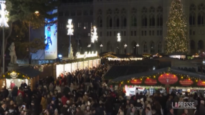 Austria, al via il famoso mercatino di Natale di Vienna
