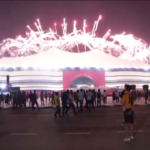 Qatar 2022, i fuochi d’artificio per la cerimonia d’apertura