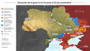 Ucraina, la mappa della guerra