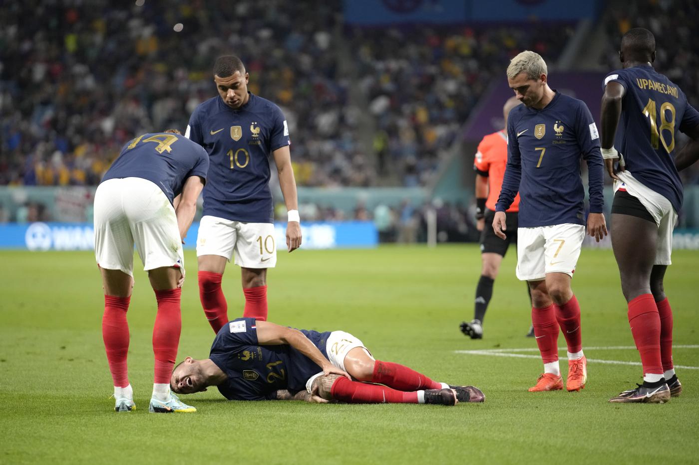 Lucas Hernandez, crociato rotto: addio a Mondiale con Francia