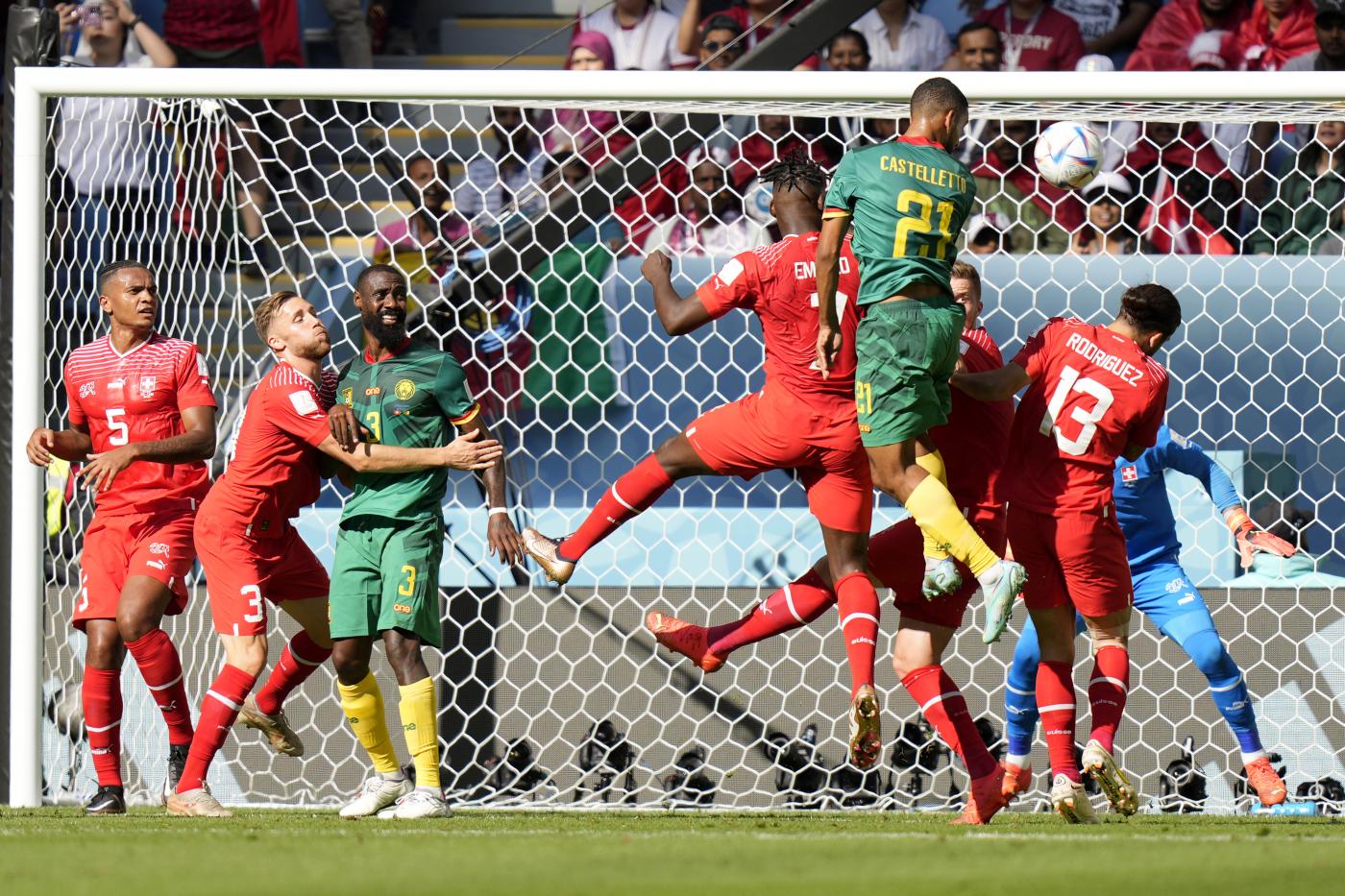 Svizzera-Camerun 1-0, esordio elvetici vincente in Qatar