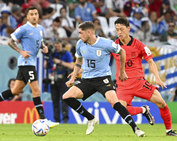 Uruguay-Corea del Sud 0-0, attacchi spuntati