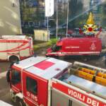 Milano, incendio in una scuola: edificio evacuato