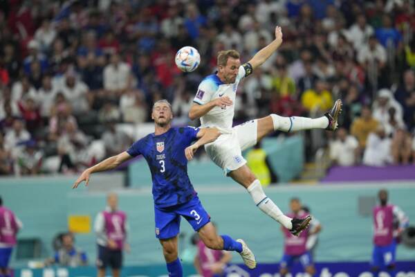 Qatar 2022 - Coppa del Mondo Fifa - Inghilterra vs USA
