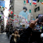 Maradona, Napoli omaggia il suo “Diez”