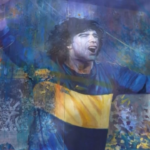Maradona, la vita del Pibe de Oro in un murales