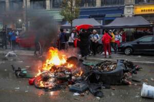 Actes de violence à Bruxelles après la défaite de la Belgique face au Maroc