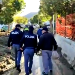 Ischia, sopralluoghi della polizia nella zona della frana
