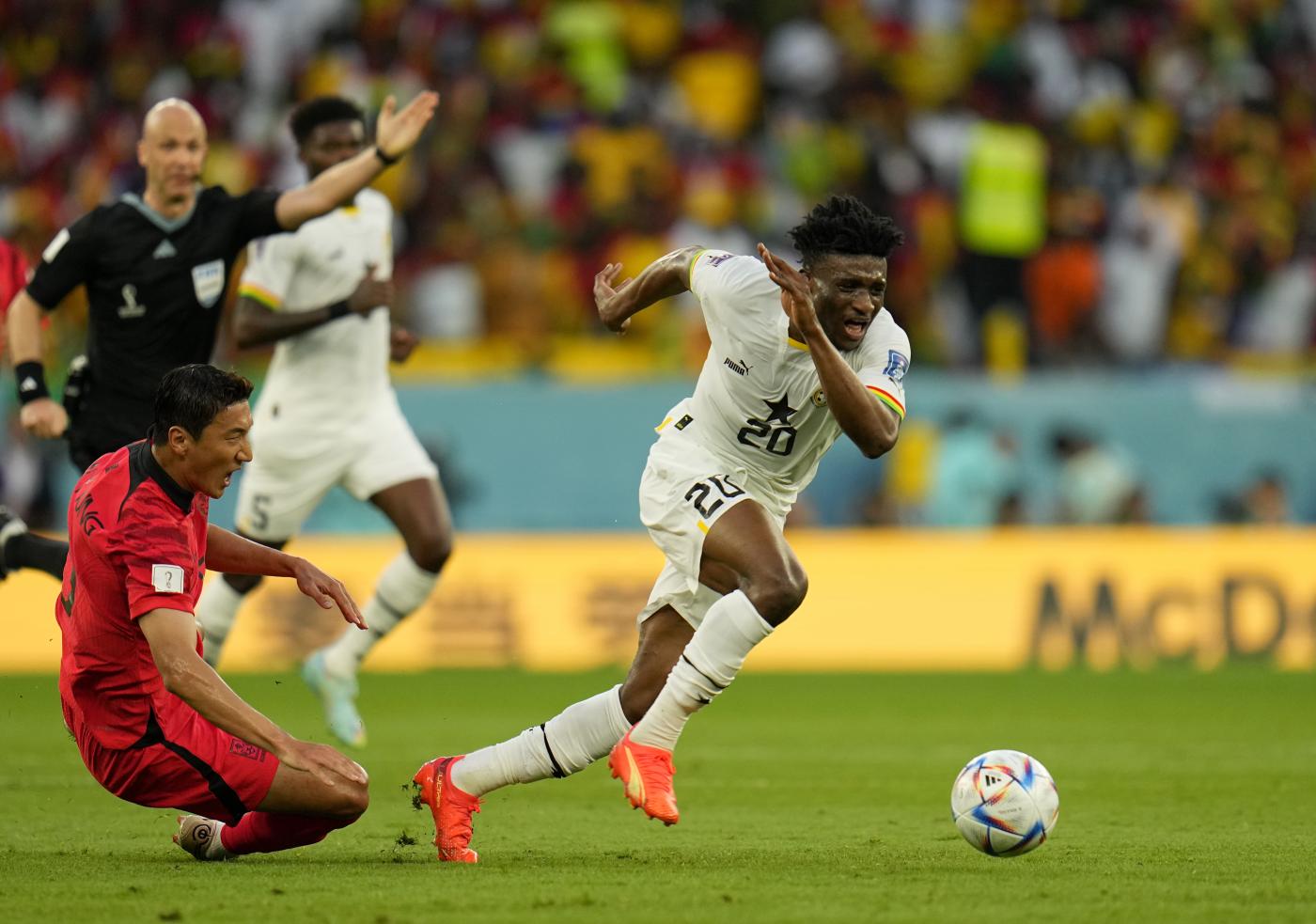 Corea del Sud-Ghana 2-3, prima vittoria per Black Stars