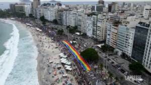 Brasile, il Gay Pride di Rio de Janeiro