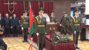 Bielorussia, i funerali del ministro degli Esteri Makei