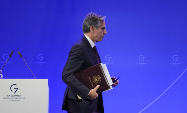 Germania: riunione dei ministri degli Esteri del G7 a Muenster