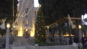 Gerusalemme si illumina per Natale
