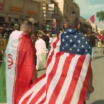 Qatar, tifosi di Usa e Iran insieme prima della partita