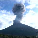El Salvador, l’eruzione del vulcano Chaparrastique