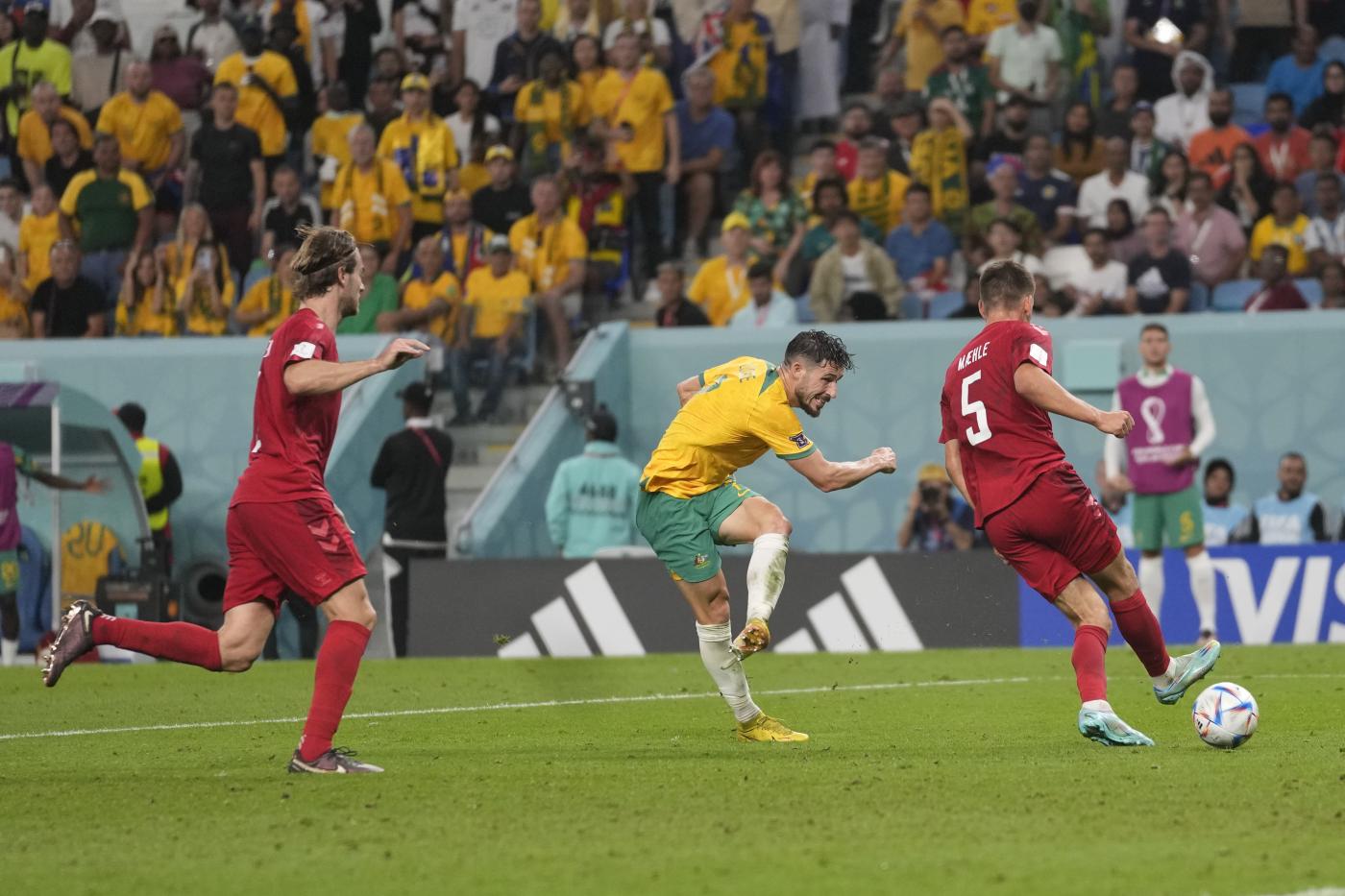 Australia-Danimarca 1-0, Socceroos agli ottavi