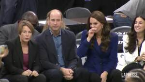 Royal, William e Kate in Usa: per i principi partita Nba a Boston