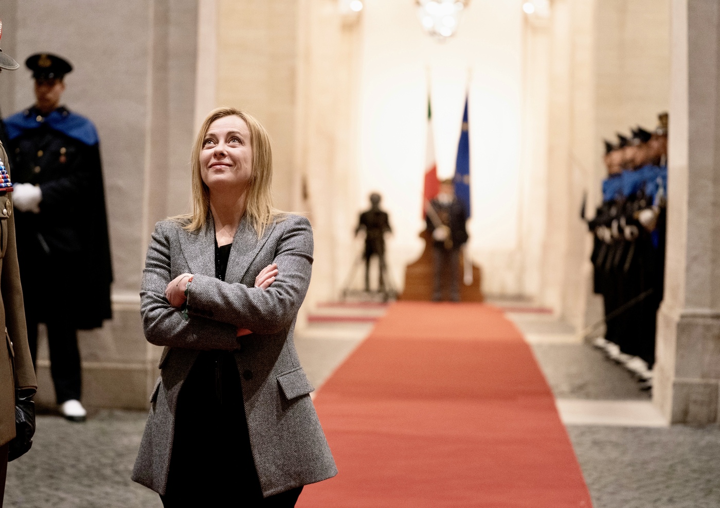 Governo, Meloni: “Fare squadra, nostre porte aperte a tutti” Governo, Meloni: “Fare squadra, nostre porte aperte a tutti”
