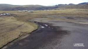 Perù, laguna prosciugata dalla siccità