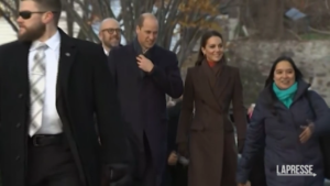 Royal Family, William e Kate visitano il porto di Boston