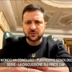 Ucraina, Zelensky: “Price cap su petrolio russo poco serio”