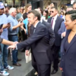 Usa, Macron tra la folla a New Orleans