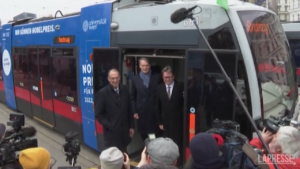 Vienna, tram speciale per il Nobel Zeilinger
