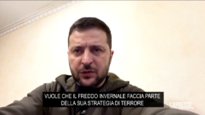 Ucraina, Zelensky: “Fare di tutto per sopravvivere”