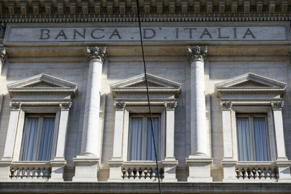 Roma Palazzo Koch, sede della Banca d'Italia, in Via Nazionale