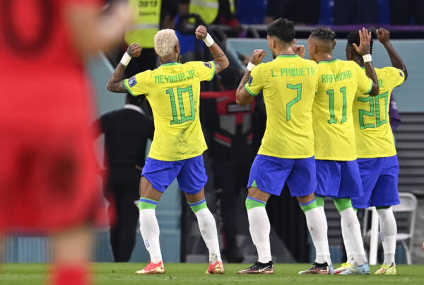 Brasile-Corea del Sud 4-1, Selecao ai quarti