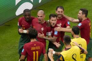 Mondial-2022: Le Portugal bat la Suisse et va en quart de finale