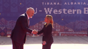 Tirana, Meloni al vertice dei leader Ue-Balcani occidentali