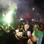 Qatar 2022, tripudio Marocco a Milano