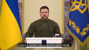 Ucraina, Zelensky celebra la Giornata delle forze armate