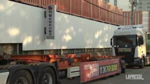 Corea del Sud, prosegue lo sciopero dei camionisti