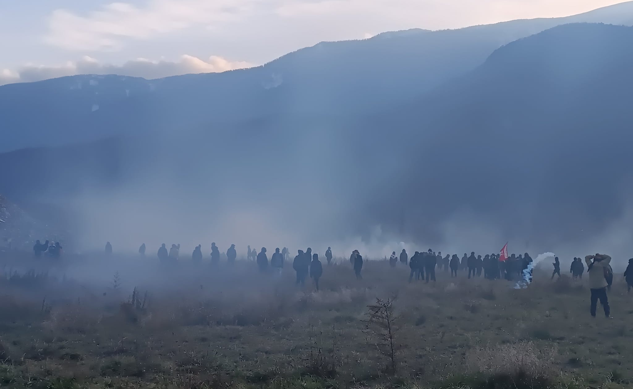 Tav, corteo No Tav in Val Susa