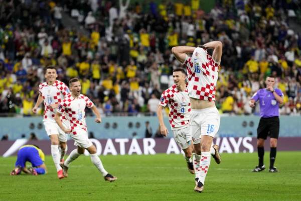Qatar 2022 - Coppa del Mondo Fifa - Croazia vs Brasile