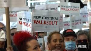 New York Times, giornalisti in sciopero
