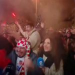 Qatar 2022, la festa dei tifosi della Croazia