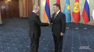 Russia, Putin alla riunione della Comunità economica eurasiatica