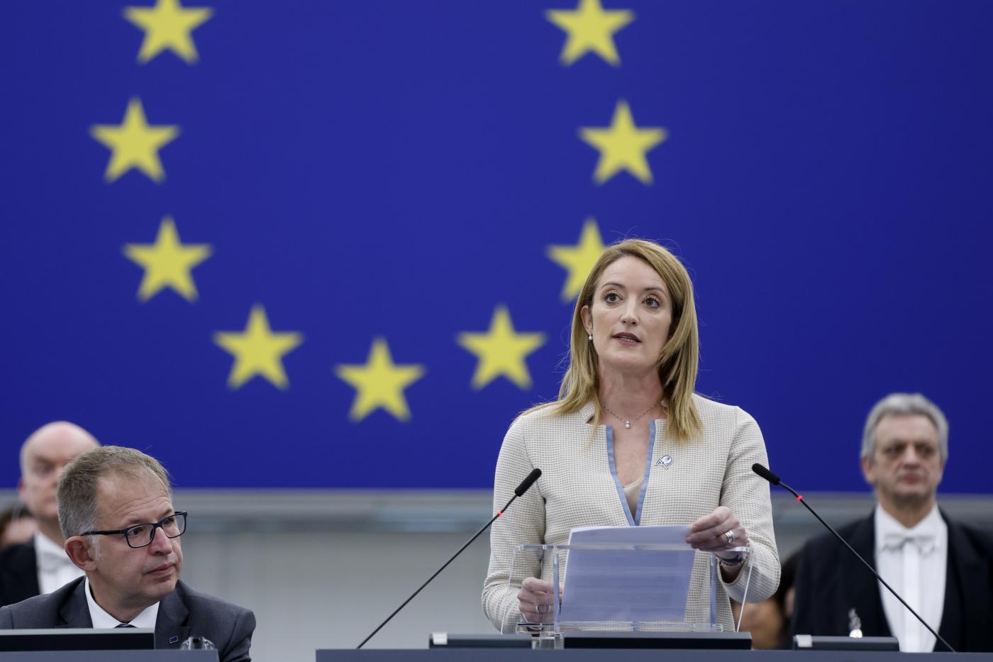 Ue, Metsola sospende Kaili da ruolo vicepresidente Ue, Metsola sospende Kaili da ruolo vicepresidente