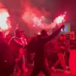 Qatar 2022, Marocco in semifinale: la festa a Milano