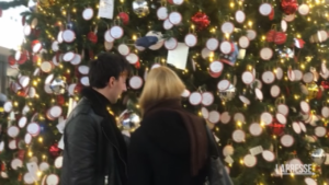 Natale, le richieste di romani e turisti sull’albero della stazione Termini