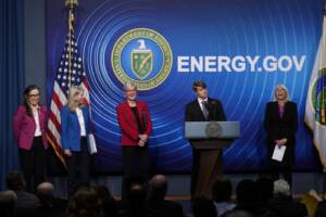 Washington - Il Segretario all\'Energia Jennifer Granholm annuncia un\'importante scoperta scientifica nella ricerca sulla fusione